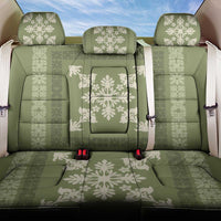 Hawaiian Quilt Block Design Back Car Seat Cover Lime Hawaii Culture Motifs - Polynesian Pride
