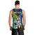 Personalised Crocodile and Shark Solomon Islands Men Tank Top Polynesian Tribal Tattoo