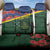 Personalised Solomon Islands Remembrance Day Back Car Seat Cover We Will Remember Them with Camouflage Style