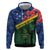 Personalised Solomon Islands Remembrance Day Hoodie We Will Remember Them with Camouflage Style