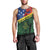 Personalised Solomon Islands Remembrance Day Men Tank Top We Will Remember Them with Camouflage Style