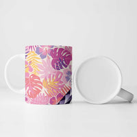 Aloha Vintage Hibiscus Lei Seamless Pattern Ceramic Mug LT9 - Polynesian Pride