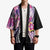 Aloha Vintage Hibiscus Lei Seamless Pattern Kimono - Polynesian Pride