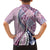 Aloha Vintage Palaka Floral Hawaiian Quilt Family Matching Long Sleeve Bodycon Dress and Hawaiian Shirt Akala Motif - Polynesian Pride