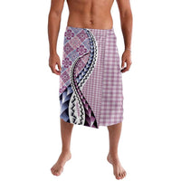 Aloha Vintage Palaka Floral Hawaiian Quilt Lavalava Akala Motif - Polynesian Pride