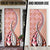 Aloha Vintage Palaka Floral Hawaiian Quilt Door Cover Ulaula Motif - Polynesian Pride