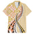 Aloha Vintage Palaka Floral Hawaiian Quilt Family Matching Tank Maxi Dress and Hawaiian Shirt Melemele Motif - Polynesian Pride