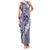 Aloha Vintage Plumeria Hawaiian Tapa Pattern Family Matching Tank Maxi Dress and Hawaiian Shirt Purple Hawaiian Tapa Pattern - Polynesian Pride