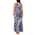 Aloha Vintage Plumeria Hawaiian Tapa Pattern Family Matching Tank Maxi Dress and Hawaiian Shirt Purple Hawaiian Tapa Pattern - Polynesian Pride