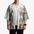 Polynesian Manta Ray Kimono Beige Floral Turtle Tattoo - Polynesian Pride