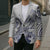 Polynesian Manta Ray Blazer Blue Floral Turtle Tattoo - Polynesian Pride