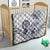 Polynesian Manta Ray Quilt Blue Floral Turtle Tattoo - Polynesian Pride