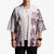 Polynesian Manta Ray Kimono Pink Floral Turtle Tattoo - Polynesian Pride