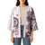 Polynesian Manta Ray Kimono Pink Floral Turtle Tattoo - Polynesian Pride
