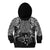 New Zealand Rugby Kid Hoodie Black Haka Dance With NZ Champions History LT9 - Polynesian Pride