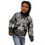 New Zealand Rugby Kid Hoodie Black Haka Dance With NZ Champions History LT9 - Polynesian Pride