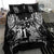 Custom New Zealand Rugby Bedding Set Black Haka Dance With NZ Champions History LT9 - Polynesian Pride