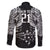 Custom New Zealand Rugby Family Matching Long Sleeve Bodycon Dress and Hawaiian Shirt Black Haka Dance With NZ Champions History LT9 - Polynesian Pride