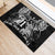 Custom New Zealand Rugby Rubber Doormat Black Haka Dance With NZ Champions History LT9 - Polynesian Pride