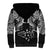 Custom New Zealand Rugby Sherpa Hoodie Black Haka Dance With NZ Champions History LT9 - Polynesian Pride