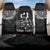 Custom NZ Rugby Back Car Seat Cover Kapa Opango Maori Haka With Years of The All Black Champions