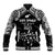 Custom NZ Rugby Baseball Jacket Kapa Opango Maori Haka With Years of The All Black Champions LT9 Unisex Black - Polynesian Pride