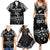 Custom NZ Rugby Family Matching Summer Maxi Dress and Hawaiian Shirt Kapa Opango Maori Haka With Years of The All Black Champions LT9 - Polynesian Pride