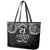 Custom NZ Rugby Leather Tote Bag Kapa Opango Maori Haka With Years of The All Black Champions LT9 - Polynesian Pride