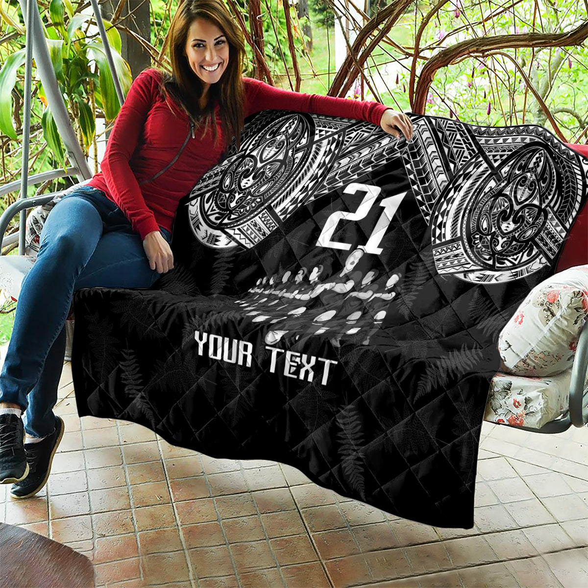 Custom NZ Rugby Quilt Kapa Opango Maori Haka With Years of The All Black Champions LT9 - Polynesian Pride