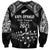 Custom NZ Rugby Sweatshirt Kapa Opango Maori Haka With Years of The All Black Champions LT9 Unisex Black - Polynesian Pride