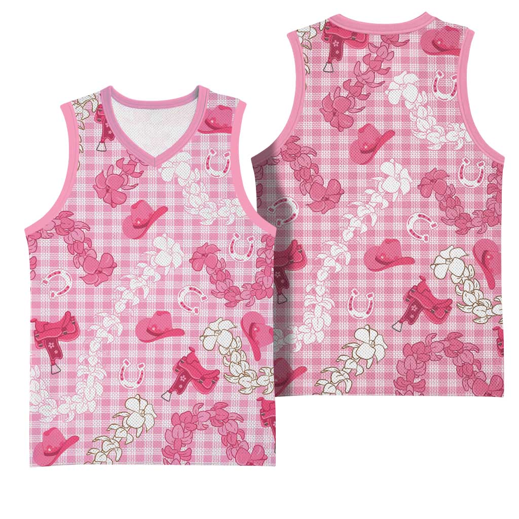 Paniolo Palaka Hawaiian Cowgirl Basketball Jersey LT9 - Polynesian Pride