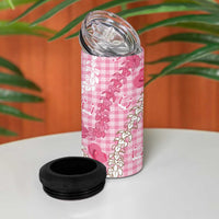 Paniolo Palaka Hawaiian Cowgirl 4 in 1 Can Cooler Tumbler - Polynesian Pride