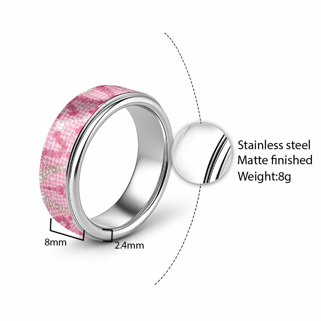 Paniolo Palaka Hawaiian Cowgirl Classic Ring LT9 - Polynesian Pride
