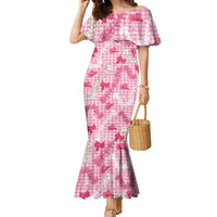 Paniolo Palaka Hawaiian Cowgirl Family Matching Mermaid Dress and Hawaiian Shirt - Polynesian Pride