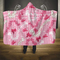 Paniolo Palaka Hawaiian Cowgirl Hooded Blanket LT9 - Polynesian Pride