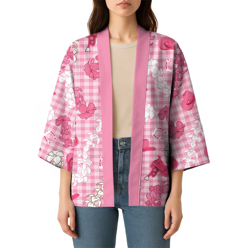 Paniolo Palaka Hawaiian Cowgirl Kimono - Polynesian Pride