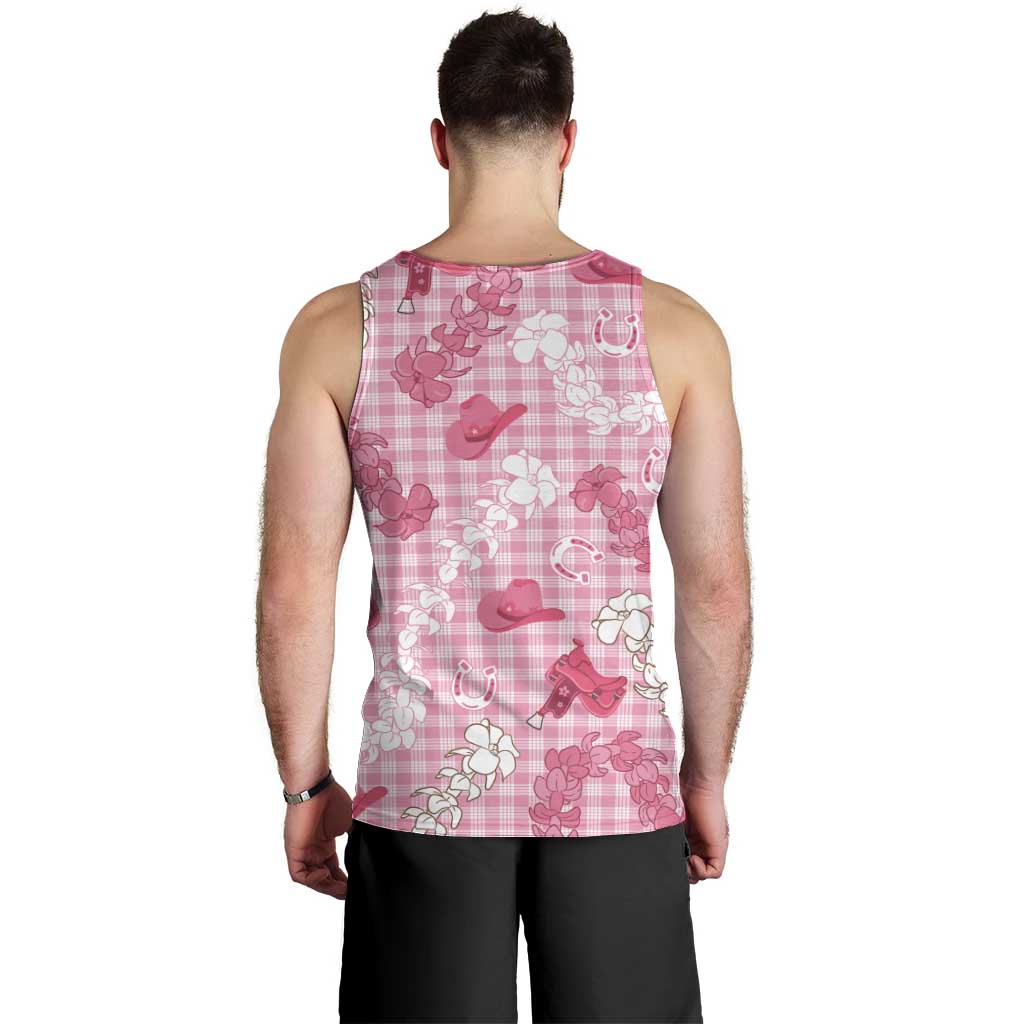Paniolo Palaka Hawaiian Cowgirl Men Tank Top LT9 - Polynesian Pride