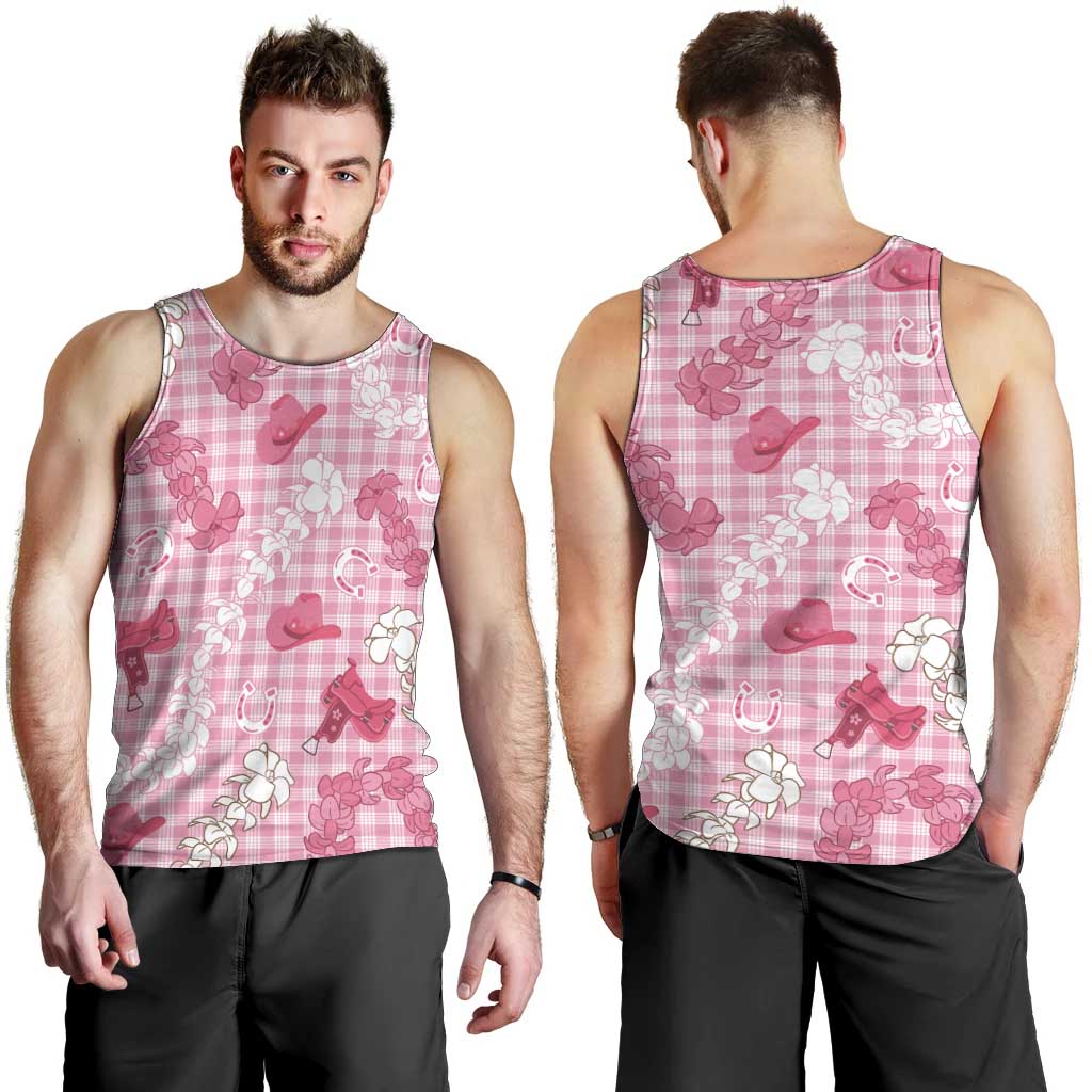 Paniolo Palaka Hawaiian Cowgirl Men Tank Top LT9 - Polynesian Pride