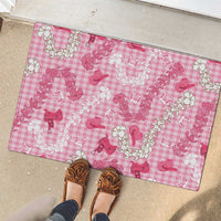 Paniolo Palaka Hawaiian Cowgirl Rubber Doormat LT9 - Polynesian Pride