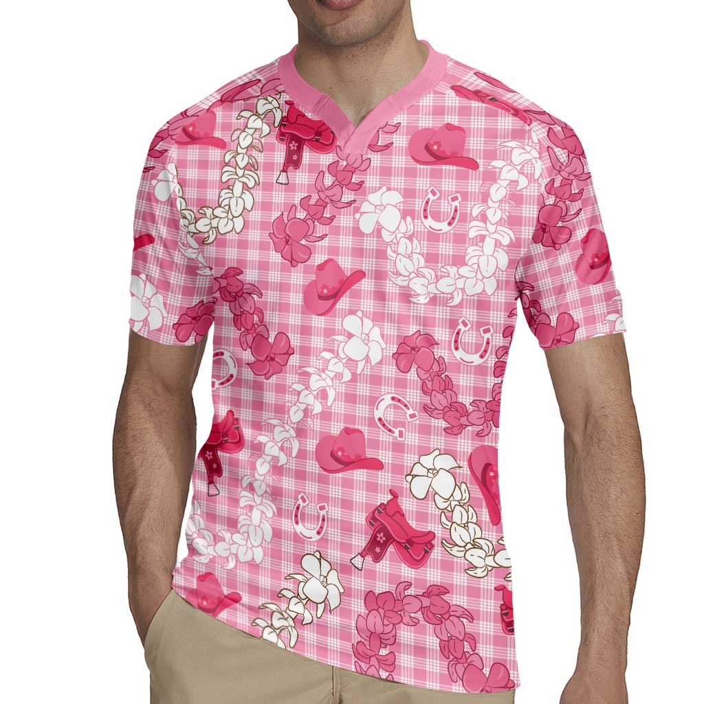 Paniolo Palaka Hawaiian Cowgirl Rugby Jersey LT9 - Polynesian Pride