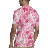 Paniolo Palaka Hawaiian Cowgirl Rugby Jersey LT9 - Polynesian Pride