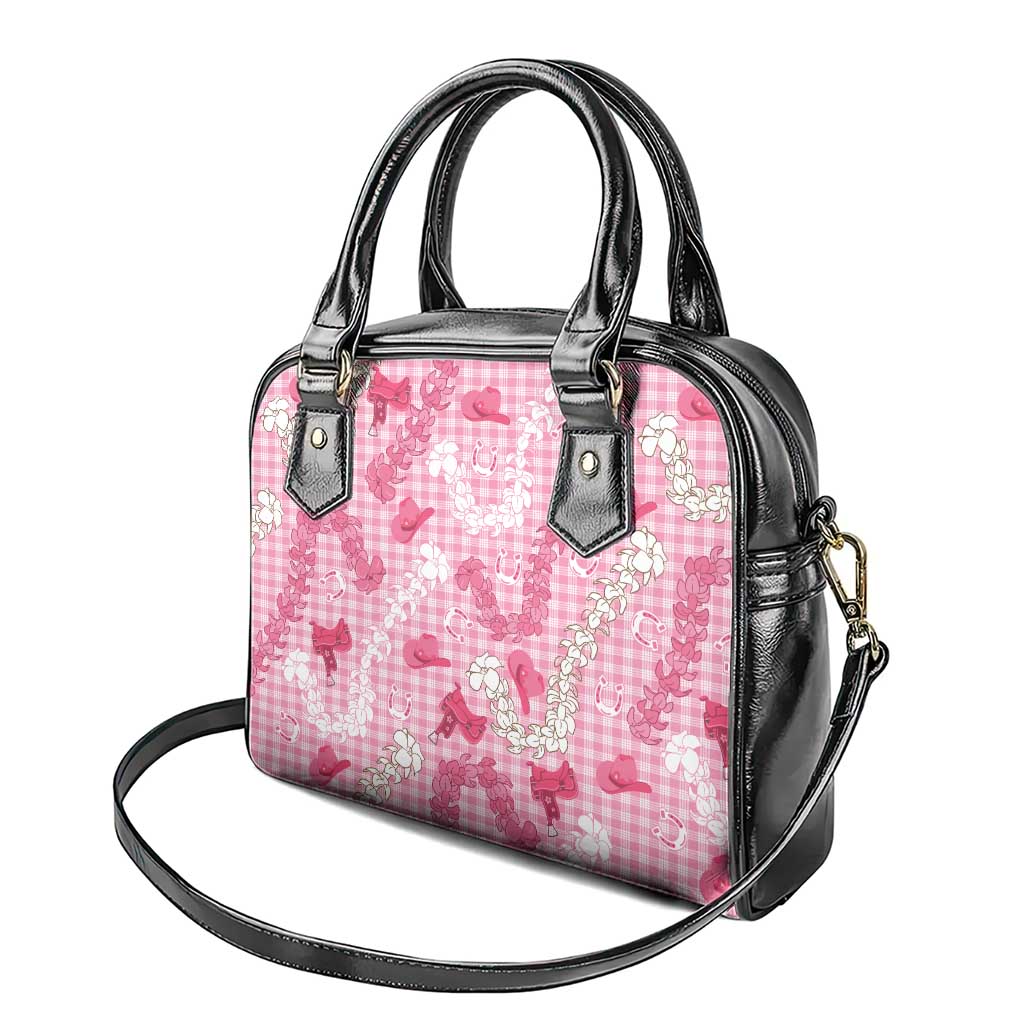 Paniolo Palaka Hawaiian Cowgirl Shoulder Handbag LT9 - Polynesian Pride