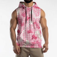 Paniolo Palaka Hawaiian Cowgirl Sleeveless Hoodie LT9 - Polynesian Pride