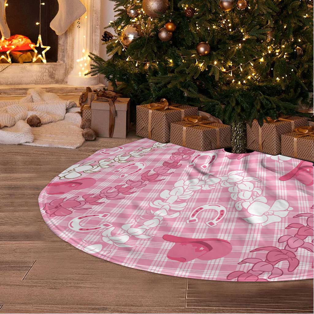 Paniolo Palaka Hawaiian Cowgirl Tree Skirt LT9 - Polynesian Pride
