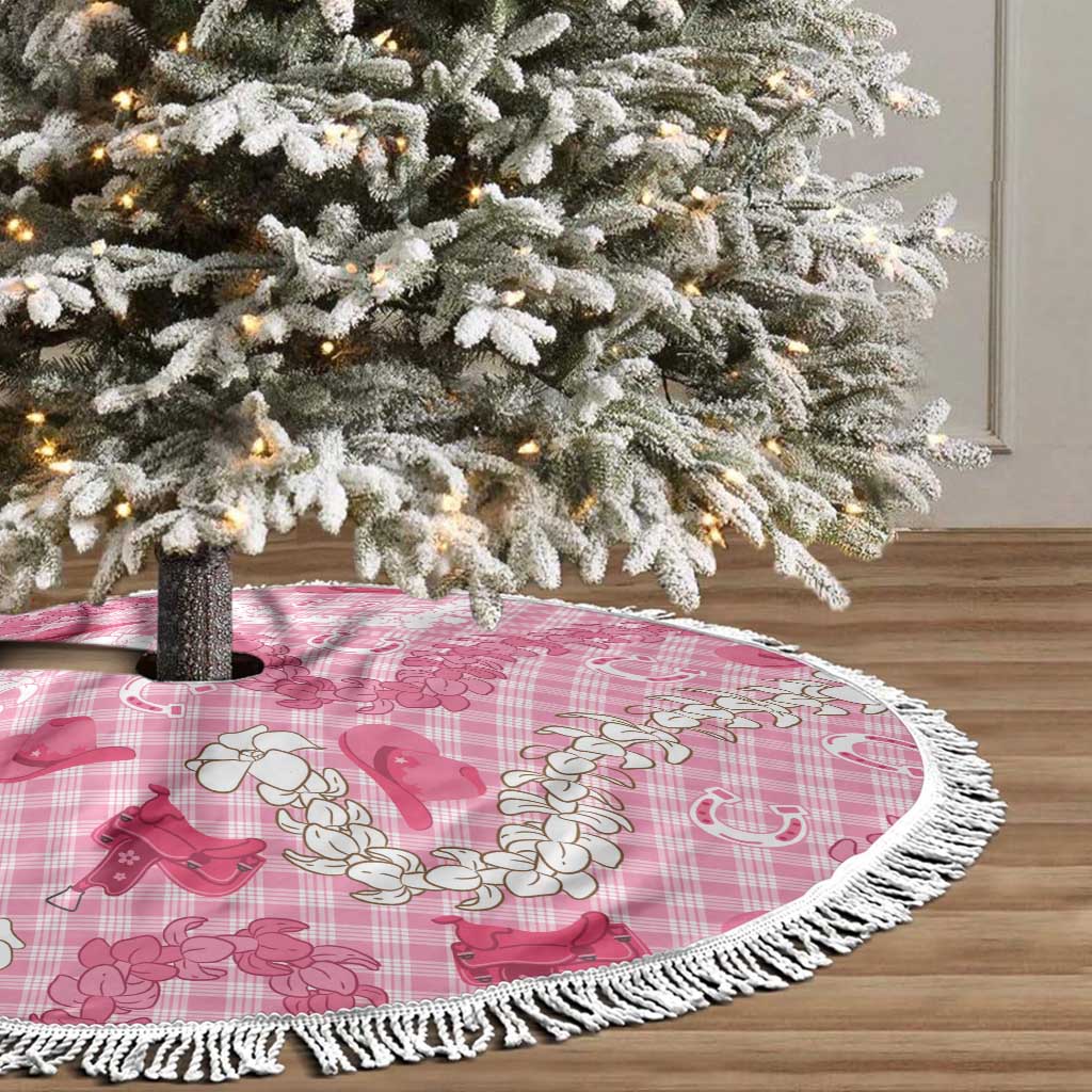 Paniolo Palaka Hawaiian Cowgirl Tree Skirt LT9 - Polynesian Pride