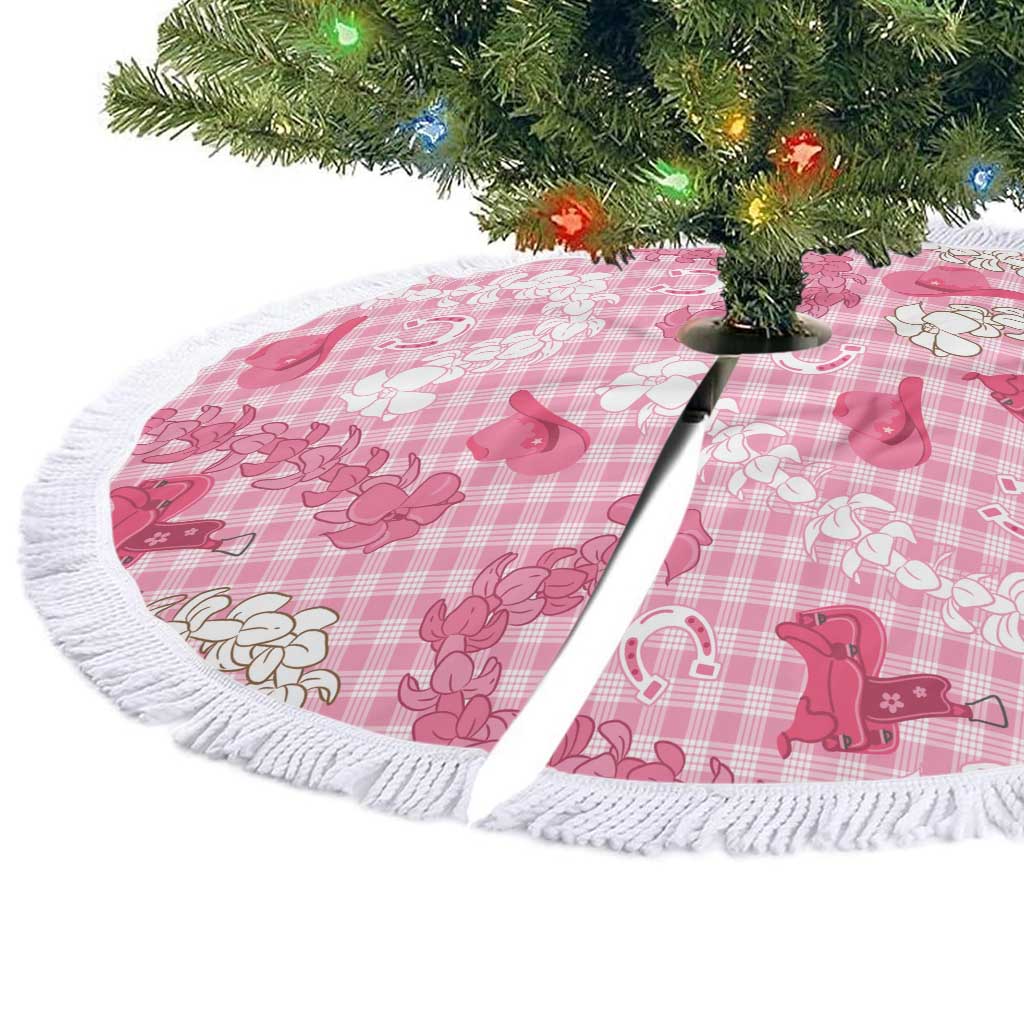 Paniolo Palaka Hawaiian Cowgirl Tree Skirt LT9 - Polynesian Pride