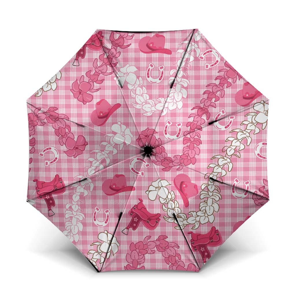 Paniolo Palaka Hawaiian Cowgirl Umbrella - Polynesian Pride