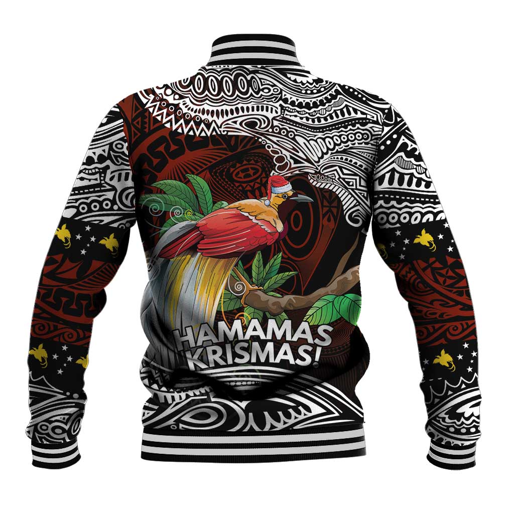 Papua New Guinea Christmas Baseball Jacket LT9 - Polynesian Pride