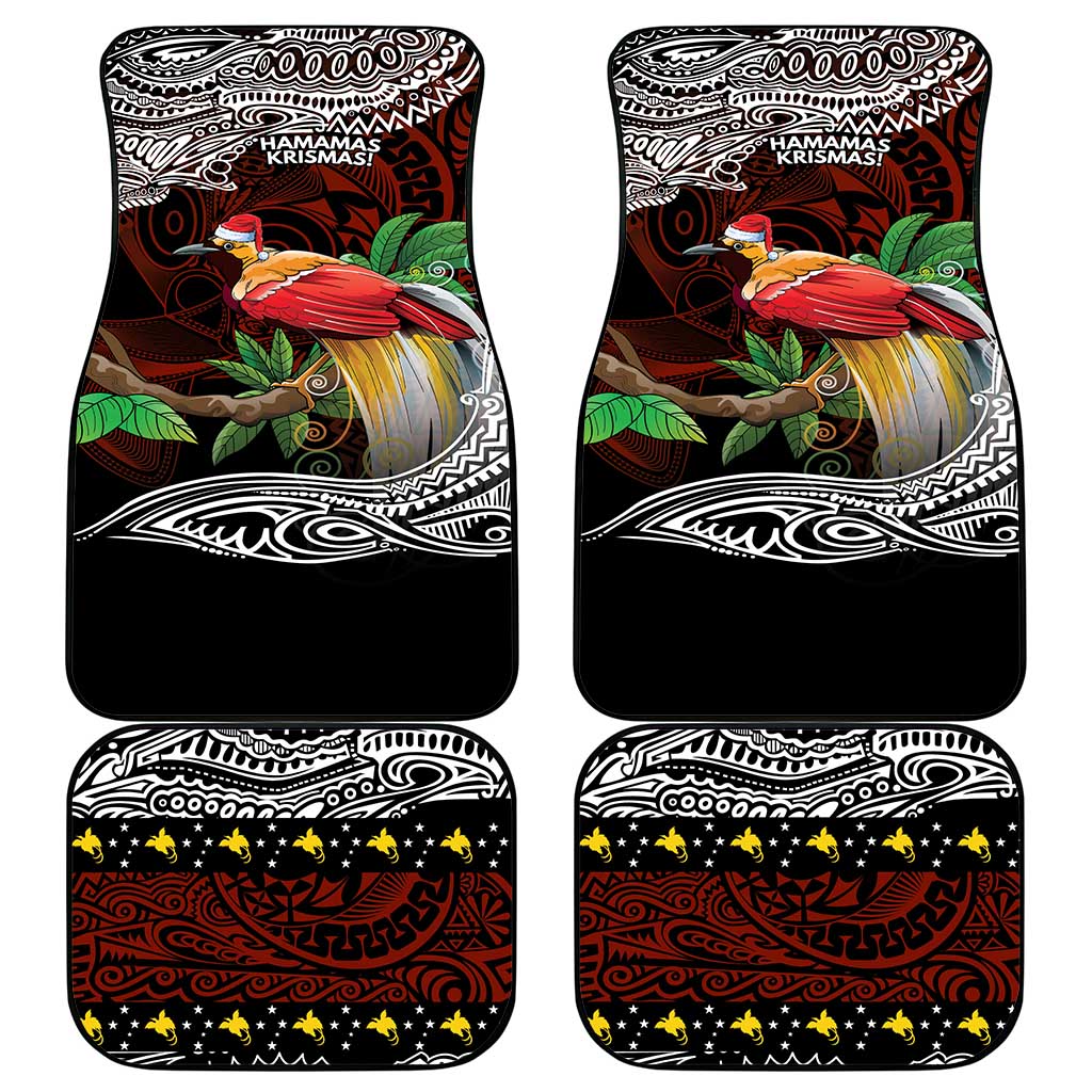 Papua New Guinea Christmas Car Mats - Polynesian Pride