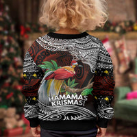 Papua New Guinea Christmas Kid Ugly Christmas Sweater LT9 - Polynesian Pride